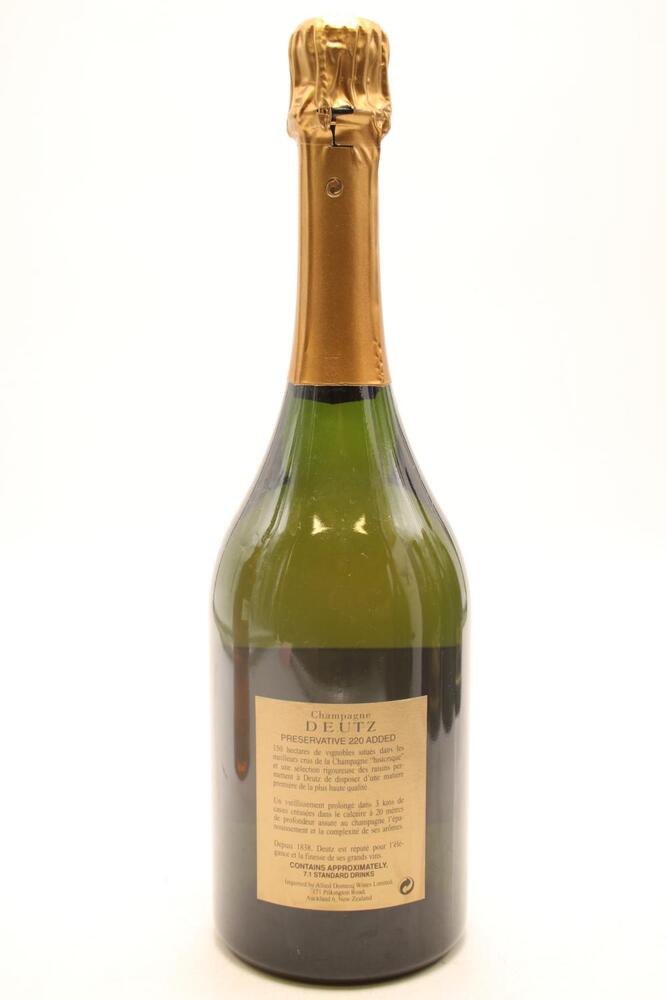 1) 1998 Deutz Cuvee William Deutz Brut Millesime, Champagne