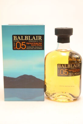 (1) Balblair 2005 Vintage Highland Single Malt Scotch Whisky, 46% ABV (Gb)