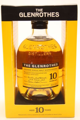 (1) Glenrothes 10 Year Old Speyside Single Malt Scotch Whisky 70cl 40% alc.
