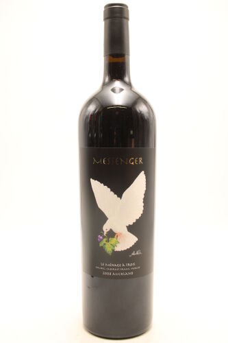 (1) 2008 Messenger 'Menage a Trois' Cabernet Franc Merlot Malbec, Stillwater