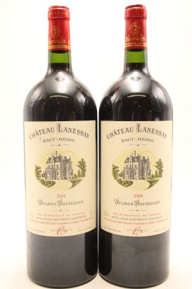 (2) 2008 Chateau Lanessan, Haut-Medoc, 1500ml