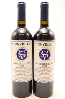 (2) 2008 Stonyridge Vineyard Larose, Waiheke Island
