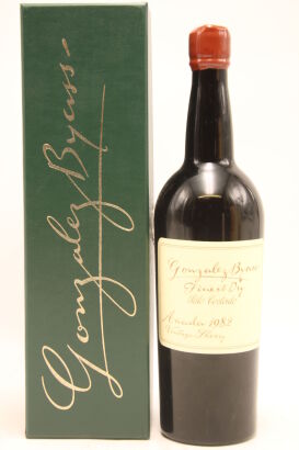 (1) 1982 Gonzalez Byass Anada Palo Cortado Sherry, Andalucia [RJ17.5] [BC97] [RP98] (GB)