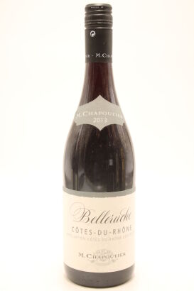 (1) 2013 M. Chapoutier Cotes du Rhone Belleruche, Rhone