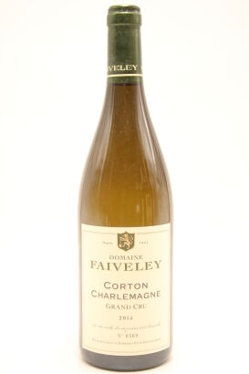 (1) 2015 Domaine Faiveley Corton-Charlemagne Grand Cru, Cote de Beaune [JR18]