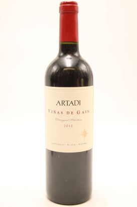 (1) 2012 Artadi Vinas de Gain, Alava