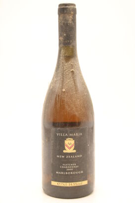 (1) 2000 Villa Maria Single Vineyard Fletcher Chardonnay, Marlborough