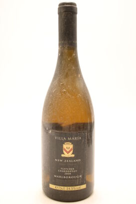 (1) 2000 Villa Maria Single Vineyard Fletcher Chardonnay, Marlborough