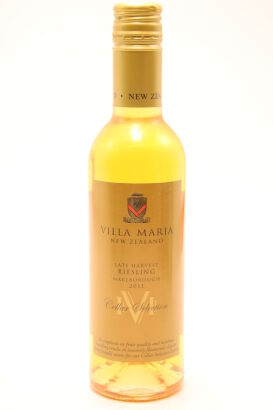 (1) 2011 Villa Maria Cellar Selection Late Harvest Riesling, Marlborough, 375ml