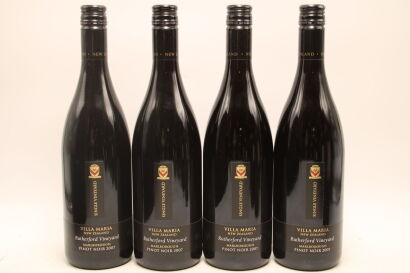 (4) 2007 Villa Maria Single Vineyard Rutherford Pinot Noir, Marlborough