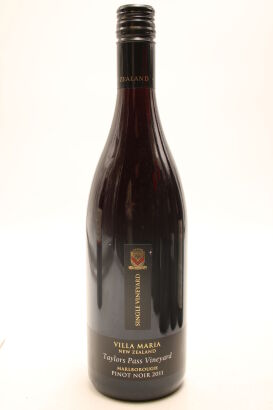 (1) 2011 Villa Maria Single Vineyard Taylors Pass Pinot Noir, Marlborough