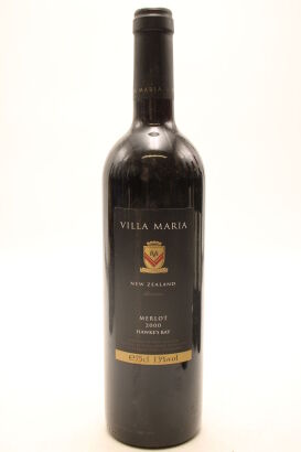 (1) 2000 Villa Maria Reserve Merlot, Gimblett Gravels