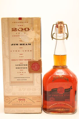 (1) Jim Beam 200th Anniversary (1795-1995), 47.5% ABV, 750ml (GB)
