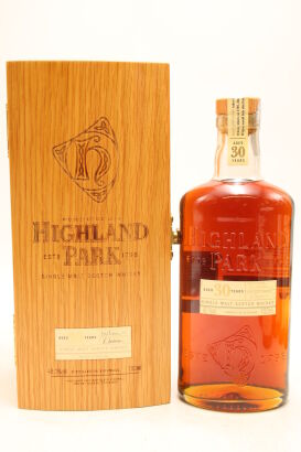 (1) Highland Park Single Malt aged 30 years, 48.1% ABV (GB)
