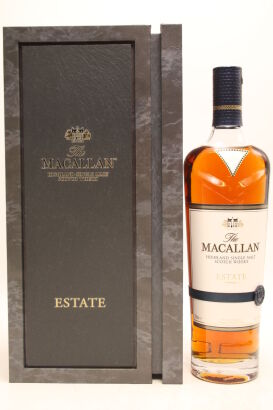 (1) Macallan Estate Highland Single Malt Scotch Whisky, 43% ABV