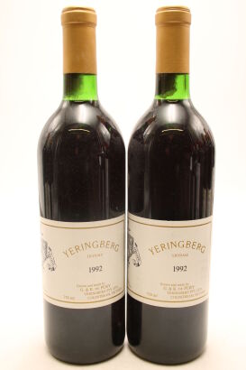 (2) 1992 Yeringberg Red Blend, Yarra Valley (TS)