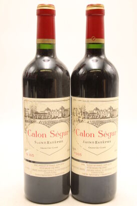 (2) 2005 Chateau Calon-Segur, Saint-Estephe [RP95]