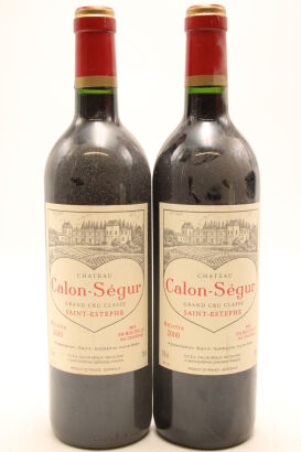 (2) 2000 Chateau Calon-Segur, Saint-Estephe [JR17]