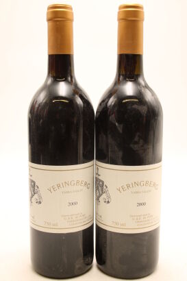 (2) 2000 Yeringberg Red Blend, Yarra Valley