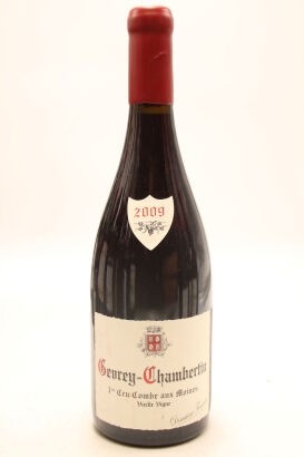 (1) 2009 Domaine Fourrier La Combe Aux Moines Vieilles Vignes, Gevrey-Chambertin Premier Cru [JR17]