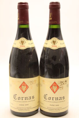 (2) 2006 Domaine Auguste Clape Cornas, Rhone [JR18]