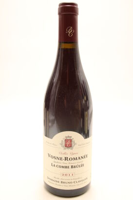 (1) 2011 Domaine Bruno Clavelier Vosne-Romanee La Combe Brulee Vieilles Vignes, Cote de Nuits