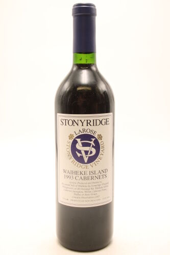 (1) 1993 Stonyridge Larose, Waiheke Island