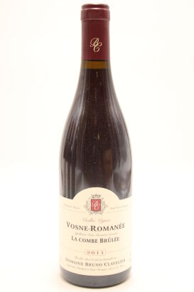 (1) 2011 Domaine Bruno Clavelier Vosne-Romanee La Combe Brulee Vieilles Vignes, Cote de Nuits