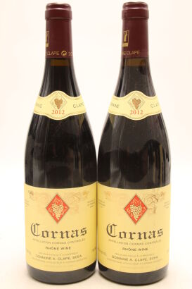 (2) 2012 Domaine Auguste Clape Cornas, Rhone [RP98]