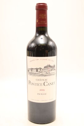(1) 2009 Chateau Pontet-Canet, Pauillac [JR17.5] [RP100] [WS96] [WE99]