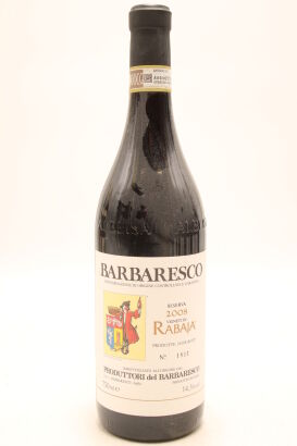 (1) 2008 Produttori del Barbaresco Rabaja, Barbaresco Riserva DOCG [RP96]
