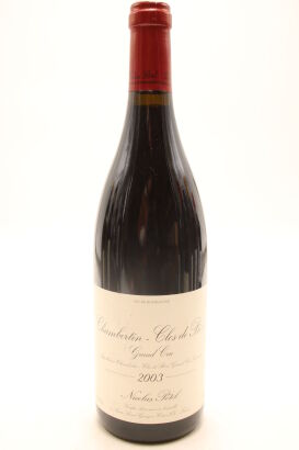 (1) 2003 Maison Nicolas Potel Chambertin-Clos de Beze Grand Cru, Cote de Nuits