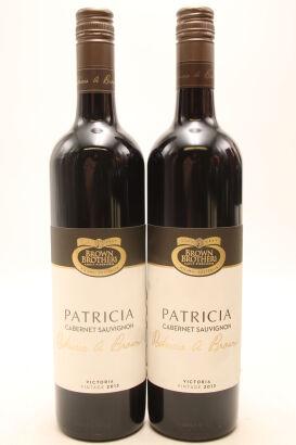 (2) 2013 Brown Brothers Patricia Cabernet Sauvignon, Australia
