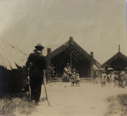 PHOTOGRAPHER UNKNOWN Dancers, Rotoruah NZ [sic]