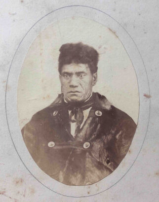 ATTRIBUTED TO JOHN NICOL CROMBIE Wiremu Te Hakiro, a Ngāpuhi Chief and a Member of the Conference of 1860