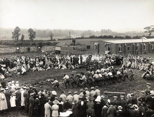 PHOTOGRAPHER UNKNOWN Three Photographs of WWI, Māori Battalion in England