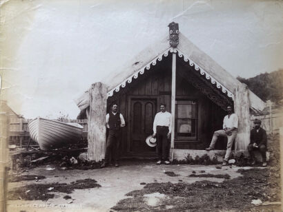 PHOTOGRAPHER UNKNOWN Warbrick's House, Rotorua