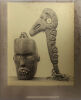 STEPHEN THOMPSON Carved Wooden Head, and Axe of Rare Form - 2