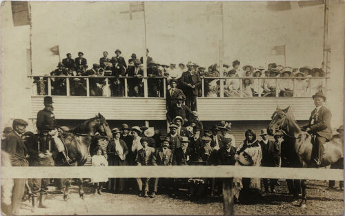 PHOTOGRAPHER UNKNOWN Chatham Island Race Meeting, with Later Brochure