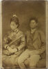 PHOTOGRAPHER UNKNOWN Carte de Visite of a Māori Couple