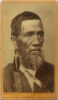 ELIZABETH PULMAN Carte de Visite of a Māori Man