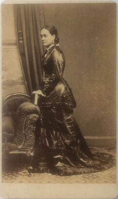 PHOTOGRAPHER UNKNOWN Carte de Visite of Victoria Keepa or Kemp, Daughter of Major Kemp. Friendly Chief of Wanganui [sic]