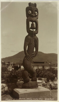 PHOTOGRAPHER UNKNOWN Māori Firm Alarm, Ōhinemutu, NZ