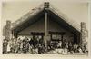 PHOTOGRAPHER UNKNOWN Gathering at Meeting House, Waitara on Occasion of Burial of the Ashes of Rangi Hīroa (Sir Peter Buck)