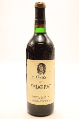 (1) 1983 Cooks Vintage Port, Te Kauwhata