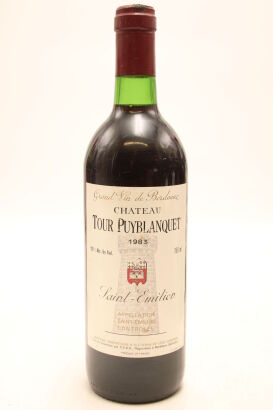 (1) 1983 Chateau Tour Puy Blanquet, Saint-Emilion