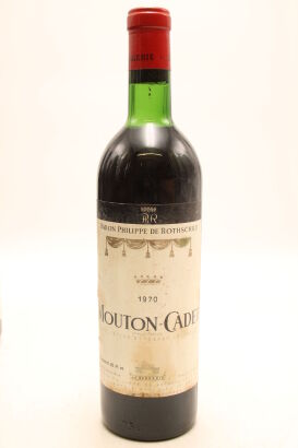 (1) 1970 Baron Philippe de Rothschild Mouton Cadet, Bordeaux