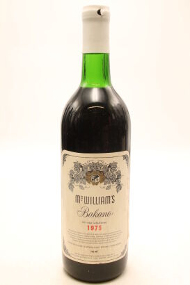 (1) 1975 McWilliam's Cabernet Sauvignon Bakano, Coonawarra (TS)