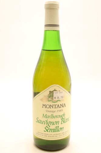 (1) 1985 Brancott Estate 'Montana' Sauvignon Blanc Semillon, Marlborough