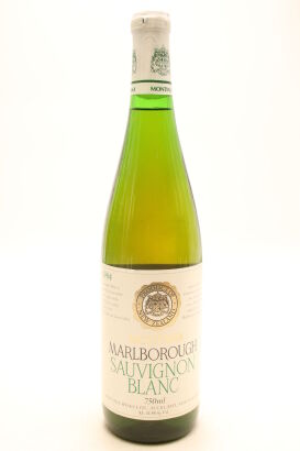 (1) 1984 Brancott Estate 'Montana' Sauvignon Blanc, Marlborough